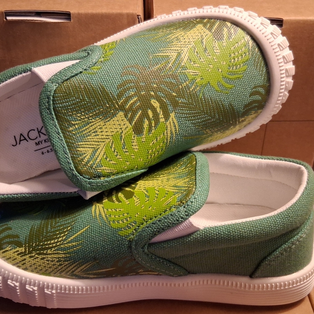 Kids Tropical Slip-On Shoes